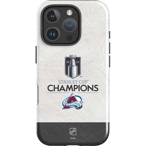 NHL 2022 Stanley Cup Champions Avalanche iPhone 16 Pro Impact Case